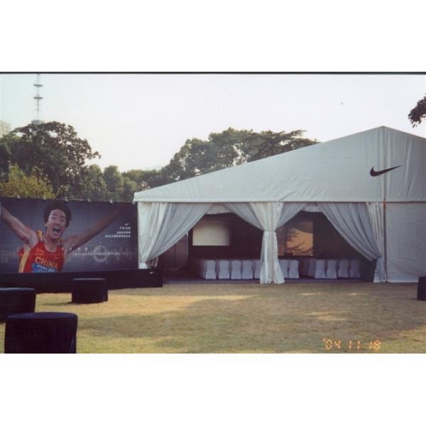 800 People Ice Hockey Ice Rink Curved Marquee Tents UV - Resistant