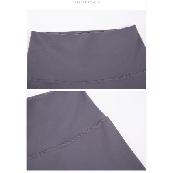 Richee Soft Fabric Grey Ladies Sports Leggings High Waisted Exercise Pants