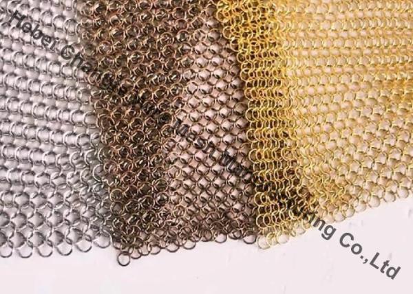 3.81mm Stainless Steel 304 316 Decorative Woven Wire Mesh