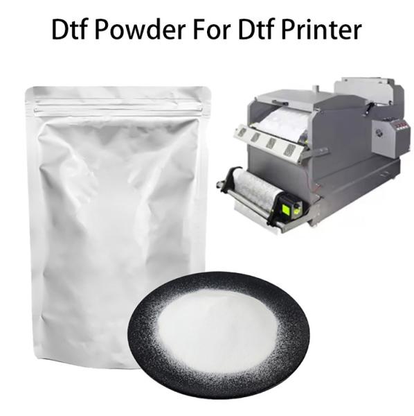 Indice de débit de fusion des poudres de transfert de polyuréthane à fusion chaude DTF TPU 30±5 g/10 min pour l'impression textile