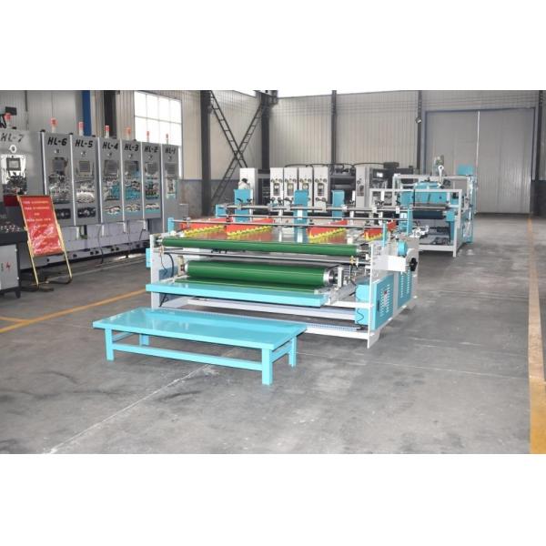 машина Gluer папки коробки руководства 3.2kw рифленая для делать бумажной коробки PP