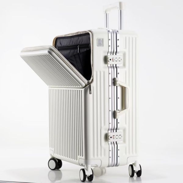 3pcs High Quality Travel Trolley 4 Wheels ABS+PC print Luggage Trolley Suitcases  Sets for Long-distance Travel