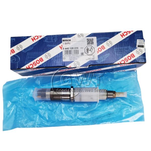 Inyector de combustible diesel genuino y original QSL8.9 0445120236 para cominos 0445120236 DLLA118P2203 PC300-8 044512024 4940170 5263308