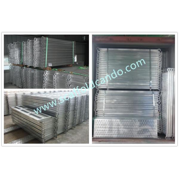 Easy for erecting and dismantlement scaffold galvanized catwalk hook planks 1800mm 1829mm 2100mm for cuplock ringlock