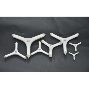 Тугоплавкая коррозионная устойчивость ходулей печи алюминиевой окиси керамическая керамическая