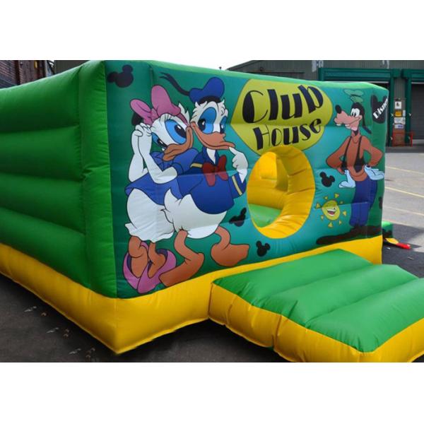 дом и скольжение прыжока вечеринки по случаю дня рождения мыши 12ft x 18ft Mickey раздувные комбинированные
