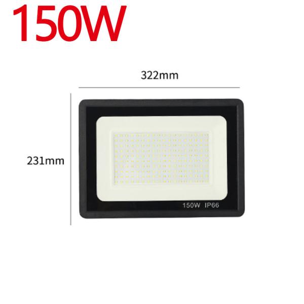 Waterproof IP66 10W 20W 30W 50W 100W 150W 200W 300W LED Floodlight for Outdoor Lighting