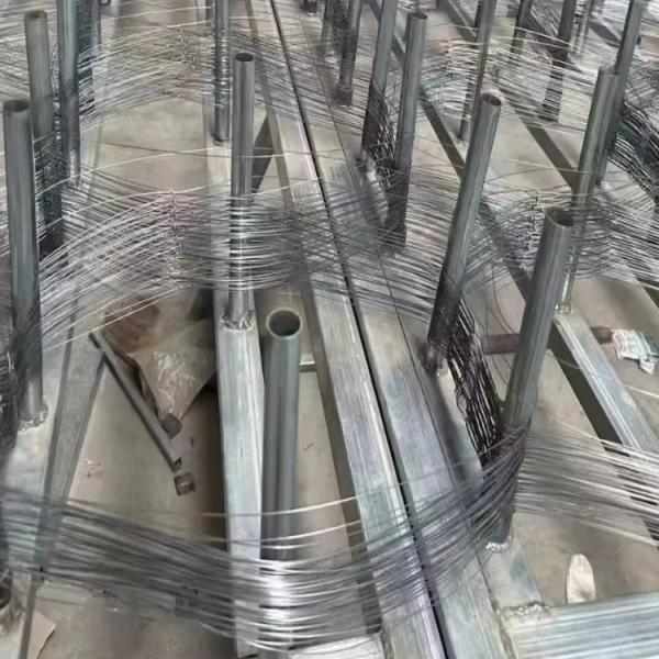 Танковый барьер проволочная сетка танковый трек обертывание поле битвы оборонительные работы проволока обмотка сеть