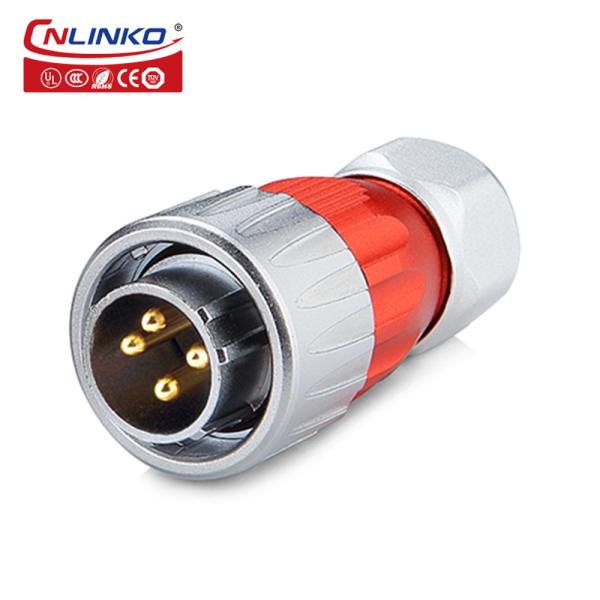 CNLINKO M20 Harness Battery Terminal Adapters Connecting 4 Pin Power Connector Waterproof IP68