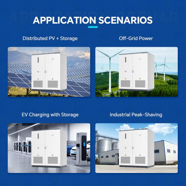 Hua Power 6000 циклов Все в одном жидкостный охлаждающий шкаф Bess 250kW 522kWh Системы хранения энергии C&I