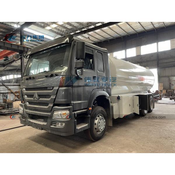24cbm 12mt Sinotruk HOWO 6X4 Gas Cylinder Filling Truck