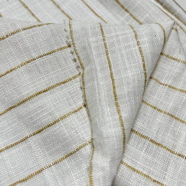 Wholesale Ready Stock Soft Quality Yarn Dyed Slubbed French Organic Viscose Linen Rayon Blend Fabric for Clothing