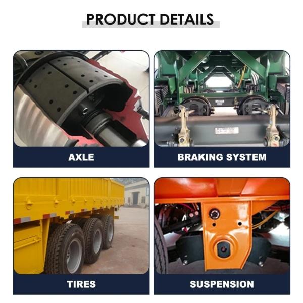 Wholesaler for Livestock Cargo Fence Side Wall Semi Trailer 60t Enced Fence Semi-Trailer