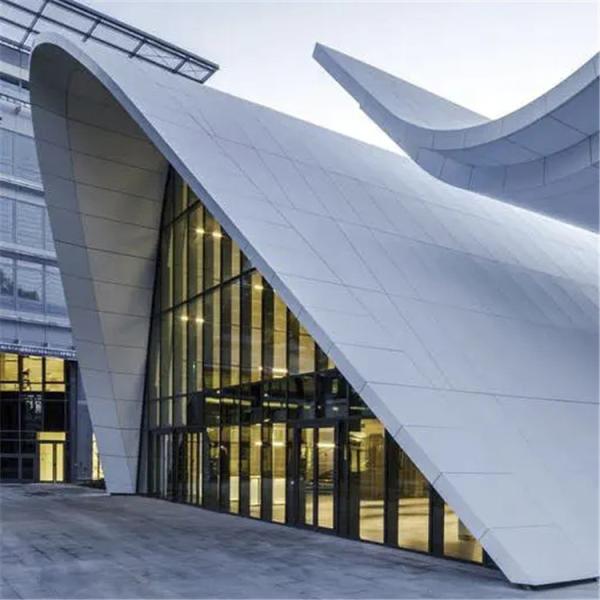 Decoration Solid Exterior Wall Panels 1000x1000mm Sound Absorption