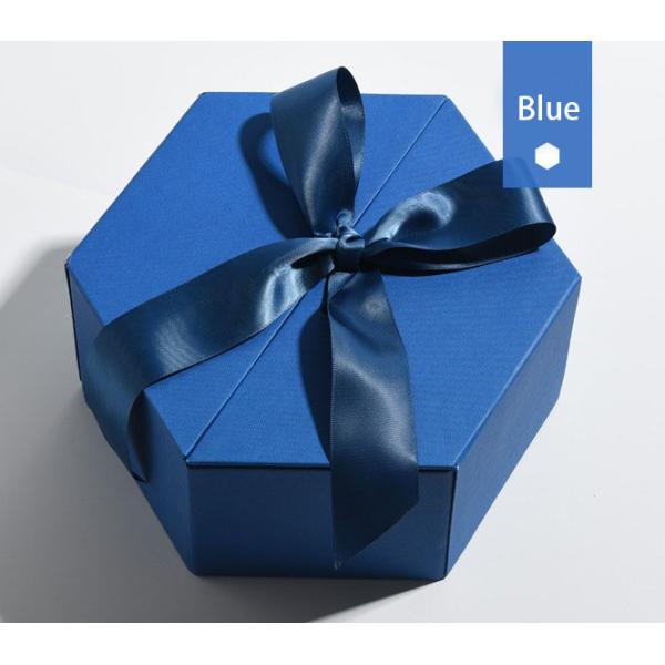 Customized Cardboard Craft Hexagon Gift Box For Cosmetic Perfume Packing