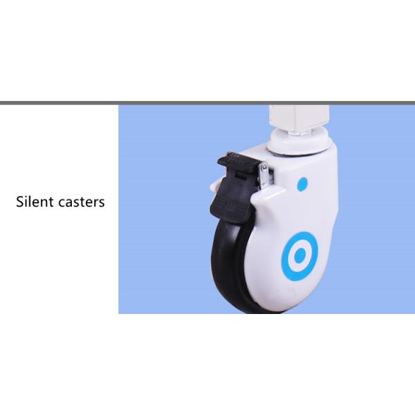 Double Crank Adjustable Hospital Bed Multifunctional Hospital Manual Nursing Beds