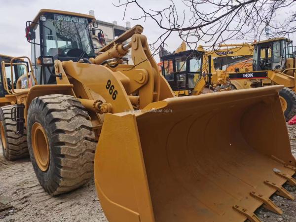 Bucket Wheel Loader Used Caterpillar 966H with Fully Hydraulic System and Strong Power