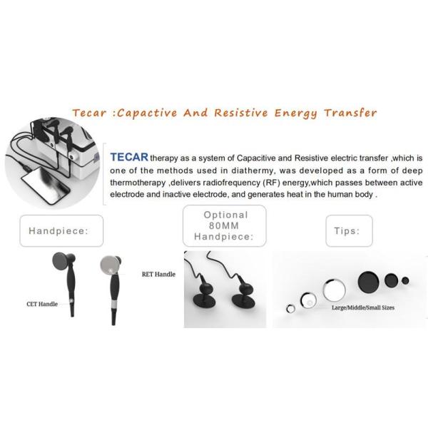 448KHz Diathermy Tecar Therapy Machine Cellulite Reduce