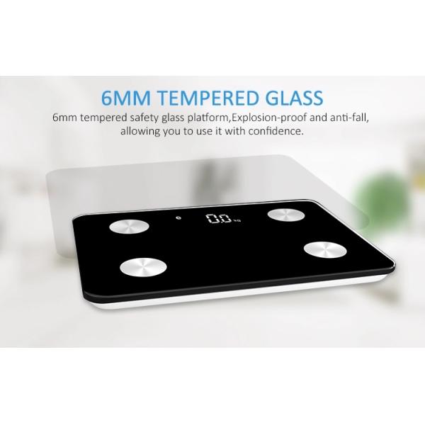 Explosion Proof 396LBS Smart Bluetooth Body Analyser Scale