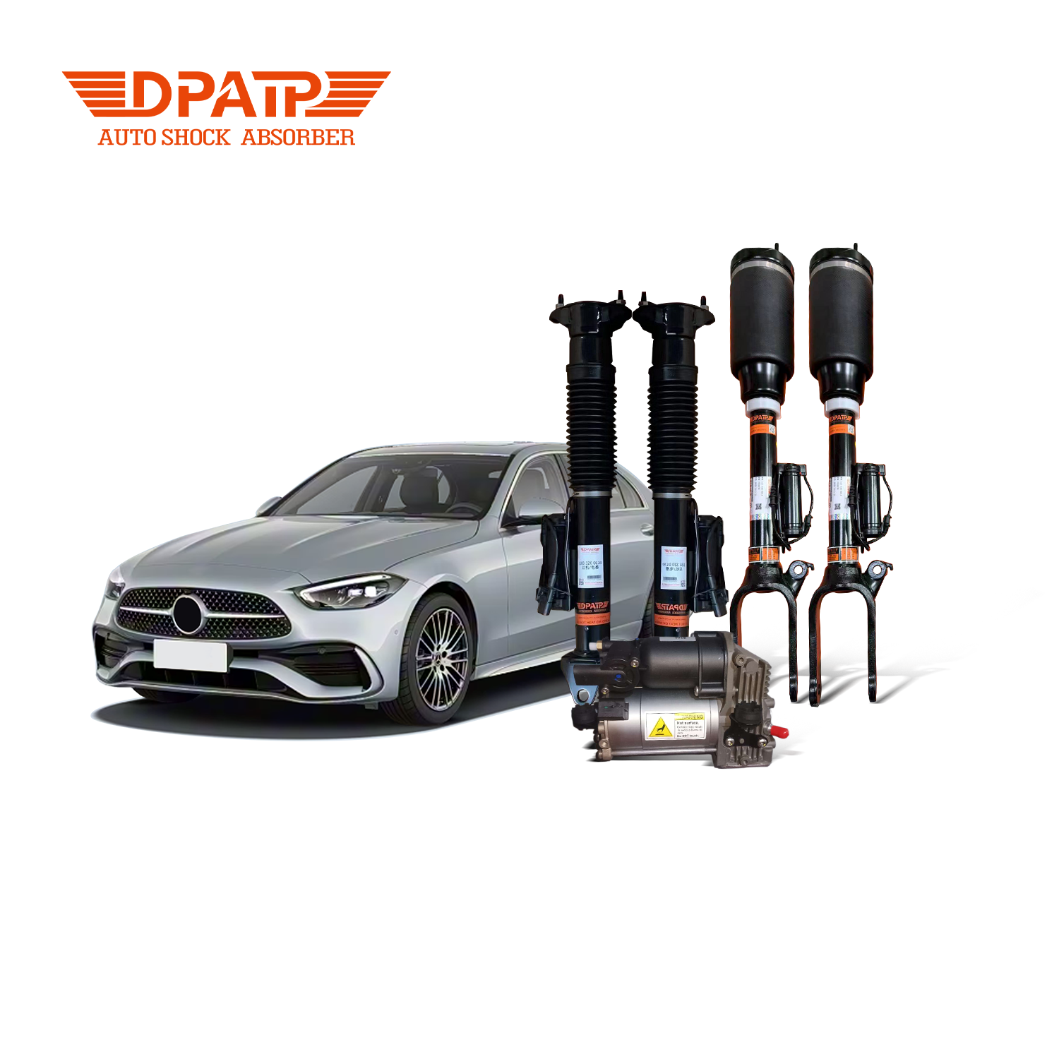DPATP A1643205813 A1643200631 Benz Air Shock Absorber Struts ML 300 CDI 4MATIC