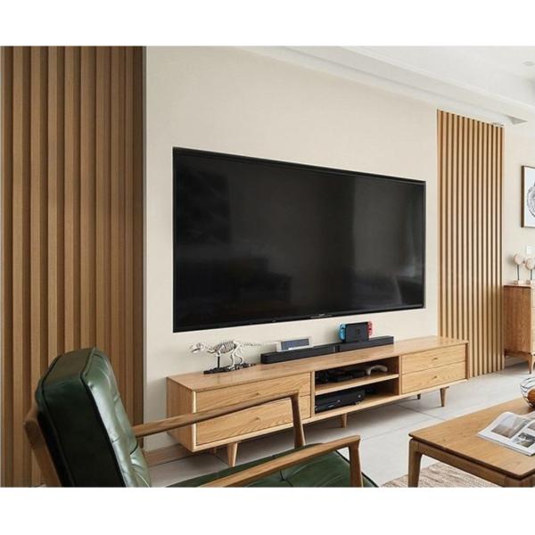 Современный WPC ламинированный плоский стенный плоский панель для внутреннего декорации ограждения