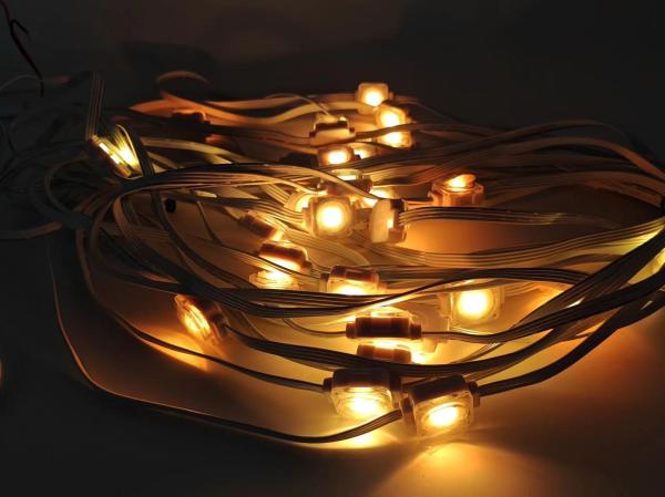 Éclairage de décoration pour bâtiment avec éclairage de grenier en gros Éclairage de vacances kits Spi Led Pixel Aluminium Track Point Lights