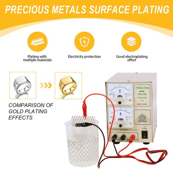 Машина для электропластировки золотых ювелирных изделий Tooltos