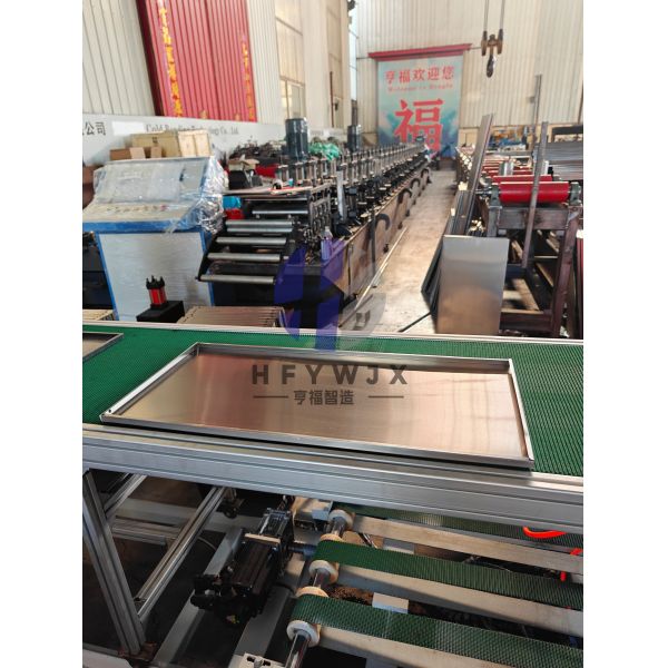 Heavy Duty Adjustable Storage Rack Panel Roll Forming Machine With Stable Performance