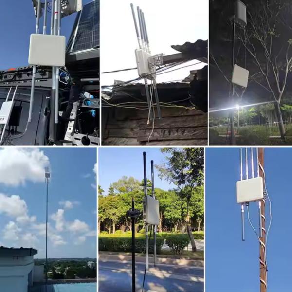 Outdoor Industrial Grade 20Km Long Distance 2.4G 5.2G 5.8G Tri-Band 5400Mbps Wifi 6 Router Wireless Ap Wifi Outdoor Access Point