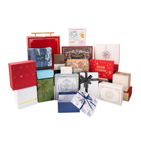 Caja de embalaje transparente cuadrada para galletas de chocolate