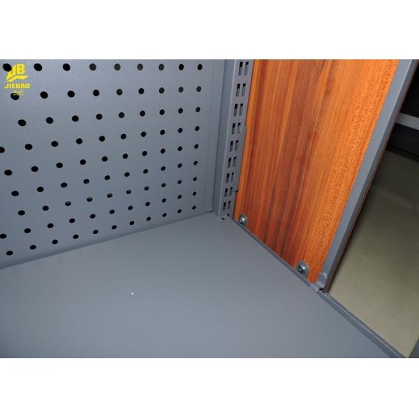 Iron Steel Convenience Store Shelving Advertising Led Light Board 320mm Wide