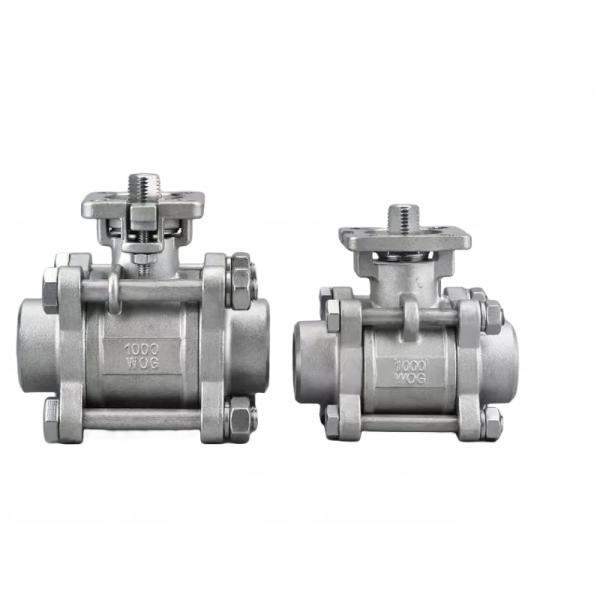 304 Three-piece welded high platform butt welded ball valve Stainless steel 316 welded three-piece ball valve Q61F