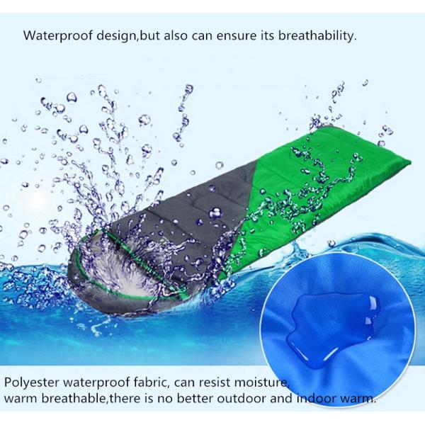 Wholesale Direct Selling Camping Splicing Sleeping Bag Outdoor indoor Autumn Winter Extended Adult Camping Sleeping Bag