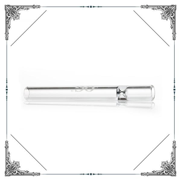 4 Inches Glass Chillums For Smoking Pipes Thick TubeClear Pipe