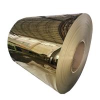 Revestimento de superfície laminado de solda do espelho de aço inoxidável da cor do ouro do titânio da bobina
