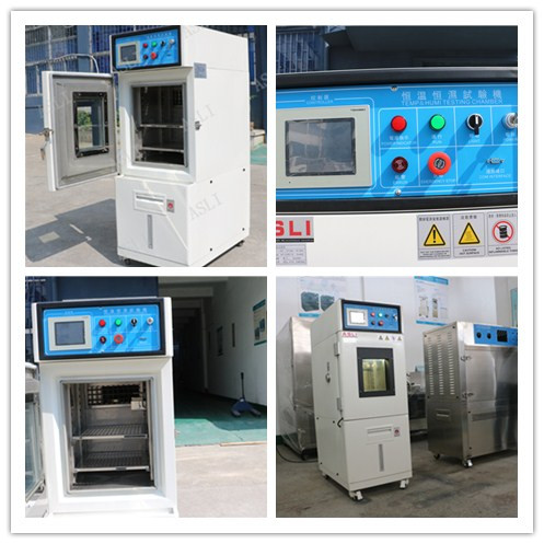 Small Volume Temperature Humidity Test Chamber Stainless Steel Shelves 20%-98%RH Humidity Range