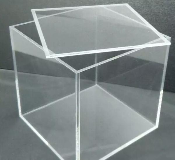 High Clarity Optical Cast Acrylic Sheet Virgin Mitsubishi MMA 92% Light Transmission Custom cutting