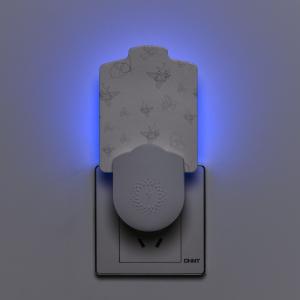 White ABS Device 0.8W UV Light Attract Mosquito Moth Gnat Killing Lamp Indoor