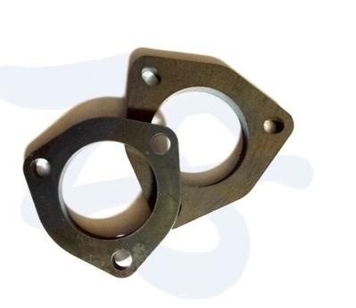 A soldadura parte a flange lisa de aço inoxidável da fabricação do corte do laser para a indústria Railway