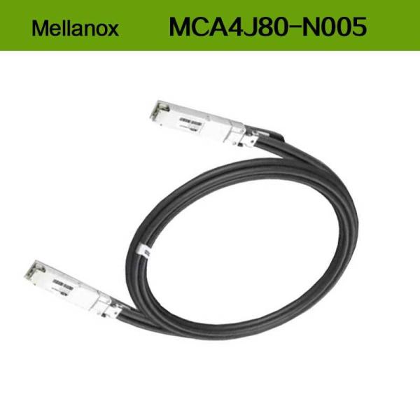 Cable DAC Mellanox MCA4J80-N005 câble de cuivre actif IB double port NDR 800 Gb/s OSFP 5 mètres