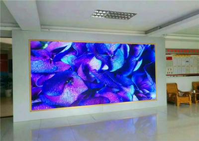 1/16 de anúncio alugado da exposição de diodo emissor de luz da varredura P4 interno com morre armário do alumínio de molde