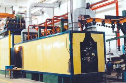 PLC Control Electroplating Production Line , Automated Plating Line