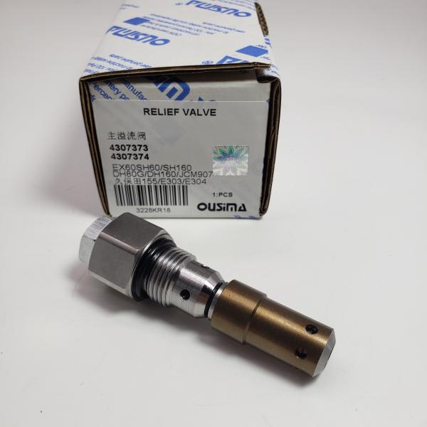 Relief Valve 4307373 4307374 For Hitachi EX60-2 EX60-3 EX60LCK-3 EX60LCT-3