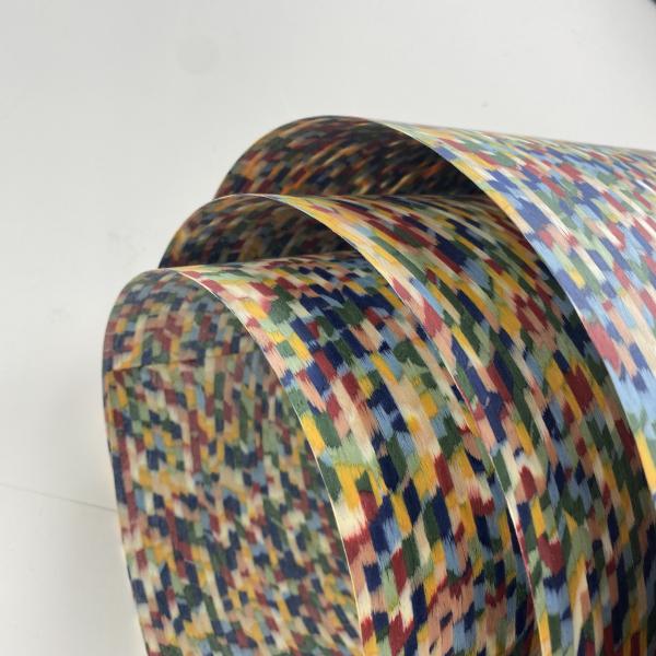 Новый дизайн искусственный красочный пятна деревянный фанера для ювелирных изделий коробка автомобиля интерьер домашнее убранство 2500 * 640 мм