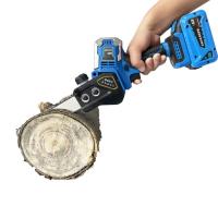 8 da serra de cadeia 450w de Mini Handheld Cordless polegadas sem escova da serra de cadeia elétrica do lítio