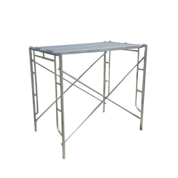 American Type 1219X1700mm Painted Galvanized Steel Ladder Frame Scaffolding Frame