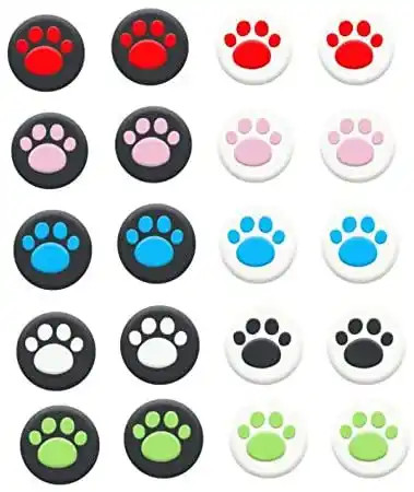 Cute Cat Paw Claw Thumb Grip for Nintendo Switch NS/Switch Lite Controller Joy-Con