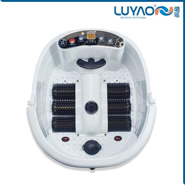 Portable Multifunctional Foot Bath Massager Convenient Home Use Ease Fatigue