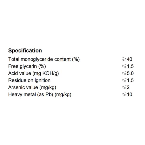 Distilled Mono Glyceride E-DH-Z45
