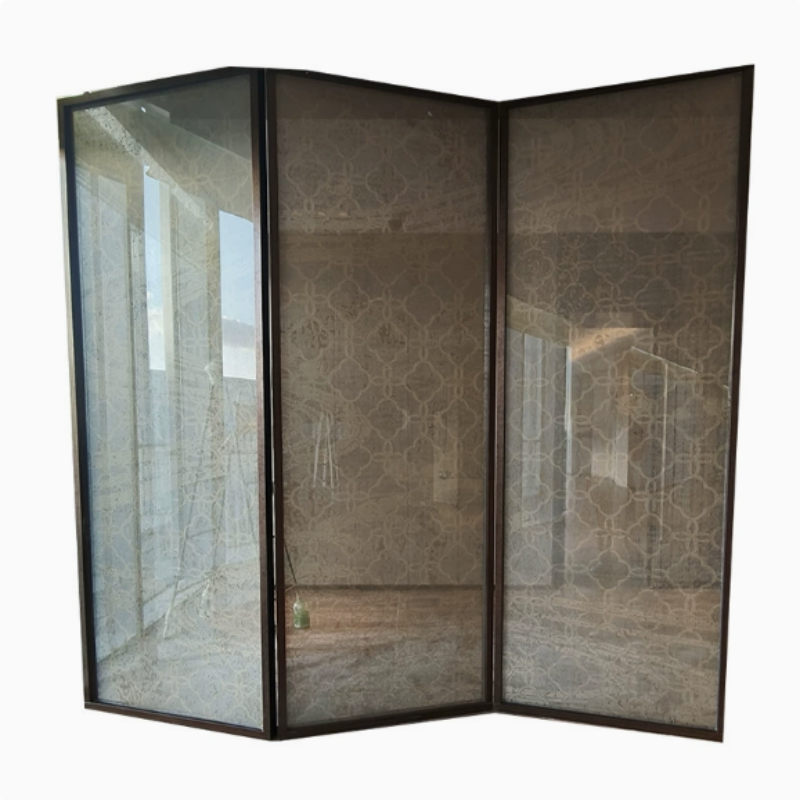 Stainless Steel Mesh Curtain Custom Colored Metal Decorative Mesh for Art Glass Partitions and Screens
